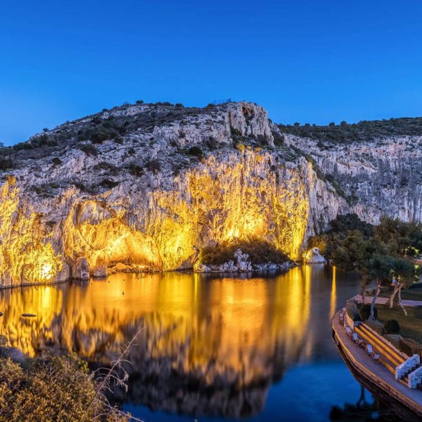 lake vouliagmeni glyfada greece - Emmantina Hotel
